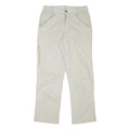 SWITCHER Mens Regular Beige Polyester Blend Zip Trousers W28 L29 Outdoor Casual