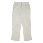 SWITCHER Mens Regular Beige Polyester Blend Zip Trousers W28 L29 Outdoor Casual