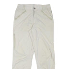 SWITCHER Mens Regular Beige Polyester Blend Zip Trousers W28 L29 Outdoor Casual