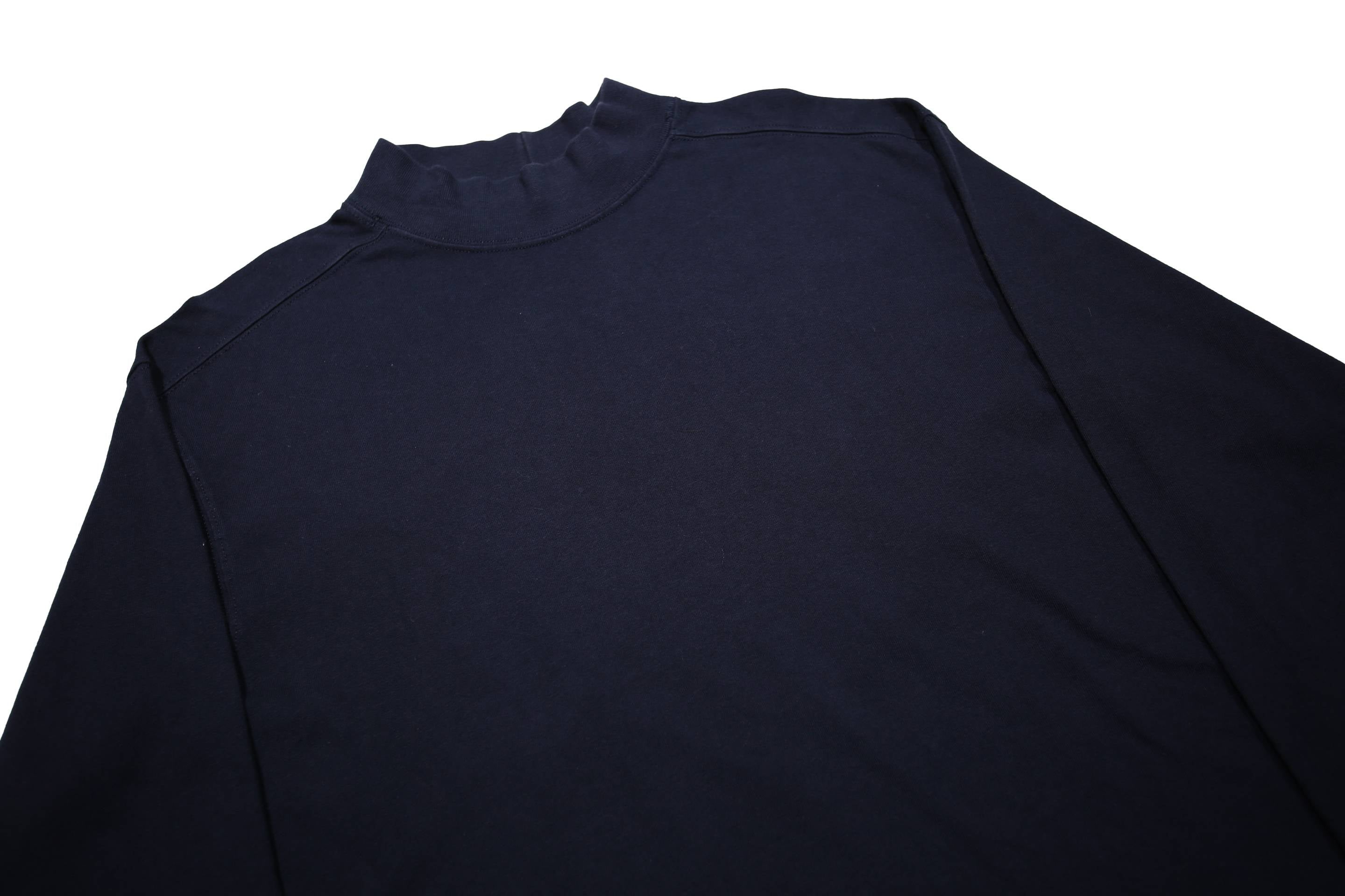 CARHARTT Mens Navy Blue Classic Long Sleeve Crew Neck T-Shirt L Cotton Workwear