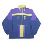 LOTTO Mens Blue & Purple Adriatic Tennis Academy Running Pro Line Jacket M