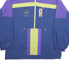 LOTTO Mens Blue & Purple Adriatic Tennis Academy Running Pro Line Jacket M