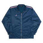 ASICS Mens Track Jacket Blue L