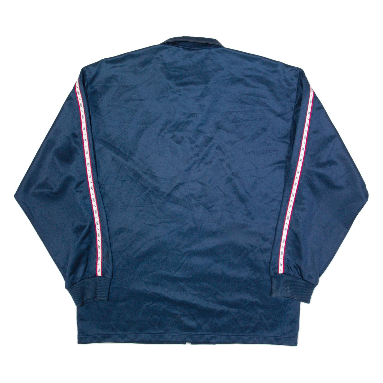 ASICS Mens Track Jacket Blue L