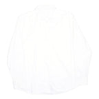 HUGO BOSS Mens White Formal Shirt 2XL Classic Cotton Button Long Sleeve