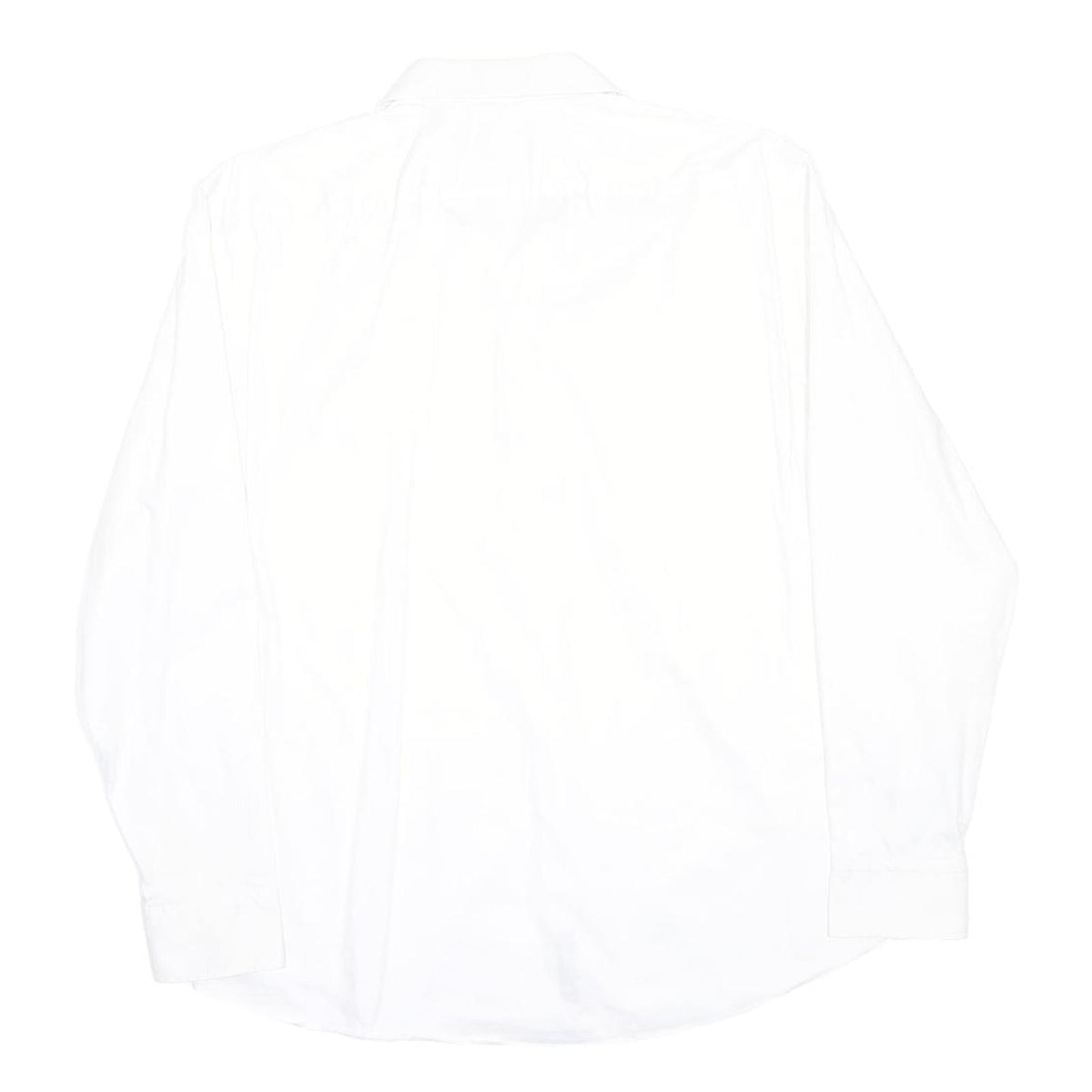 HUGO BOSS Mens White Formal Shirt 2XL Classic Cotton Button Long Sleeve