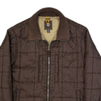 TIMBERLAND Slim Fit Womens Quilted Jacket Brown XL