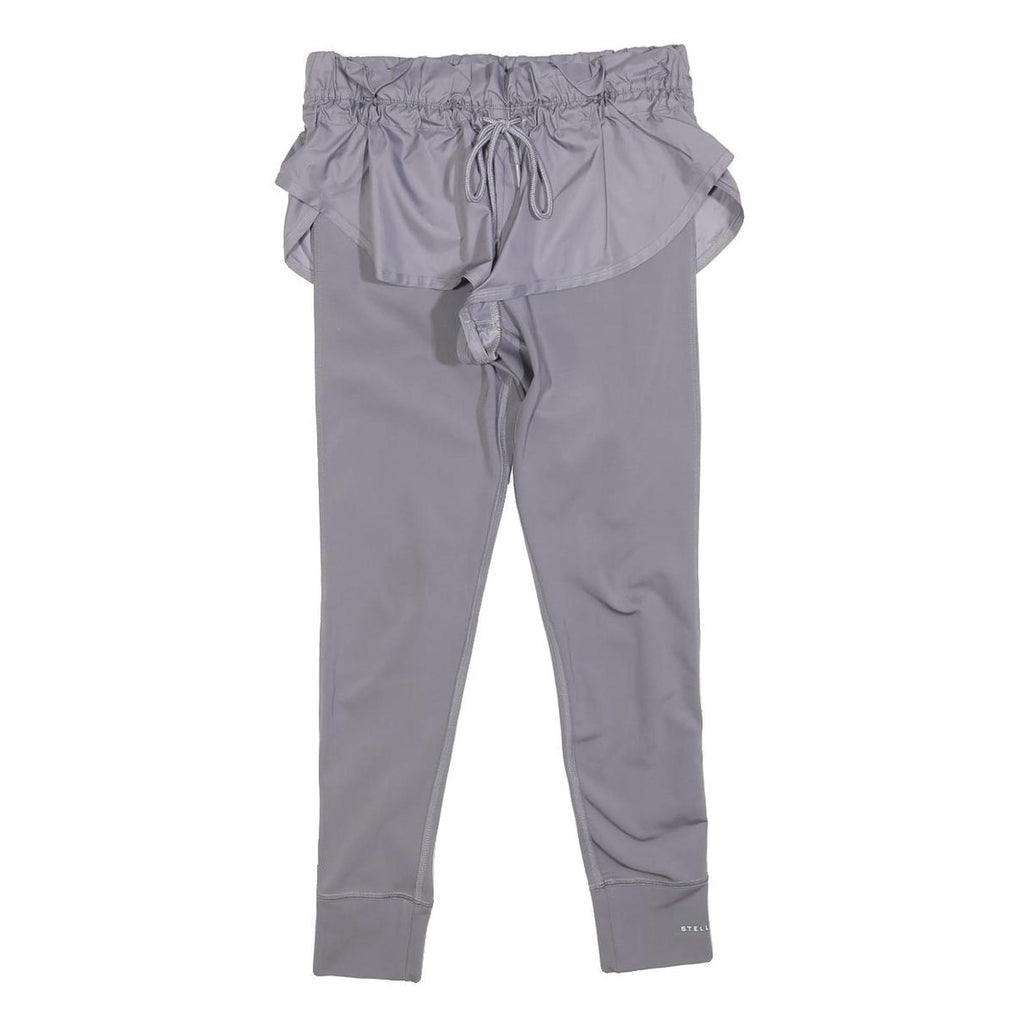 ADIDAS BY STELLA MCCARTNEY Womens Joggers Grey S W26 L26 Slim Tapered Fit