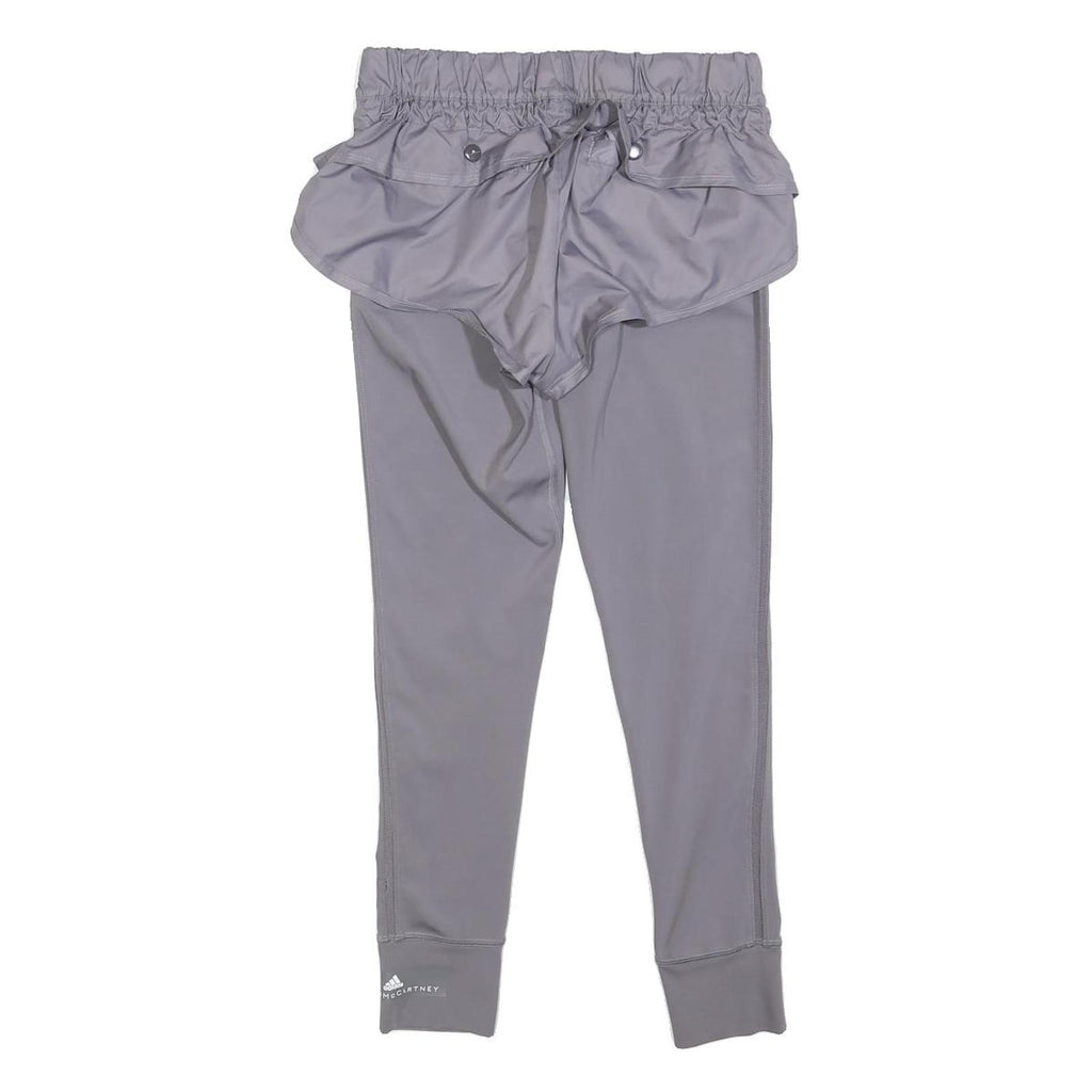 ADIDAS BY STELLA MCCARTNEY Womens Joggers Grey S W26 L26 Slim Tapered Fit