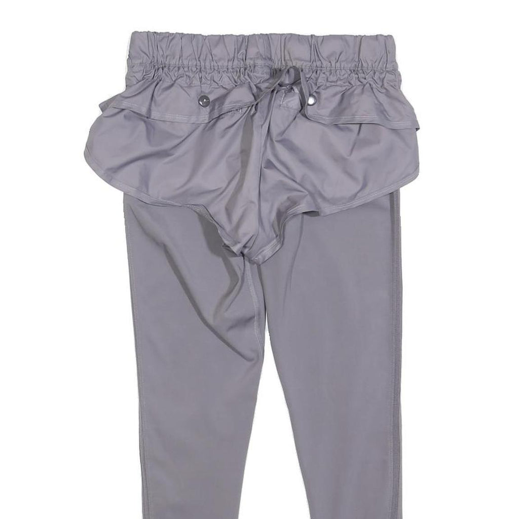 ADIDAS BY STELLA MCCARTNEY Womens Joggers Grey S W26 L26 Slim Tapered Fit