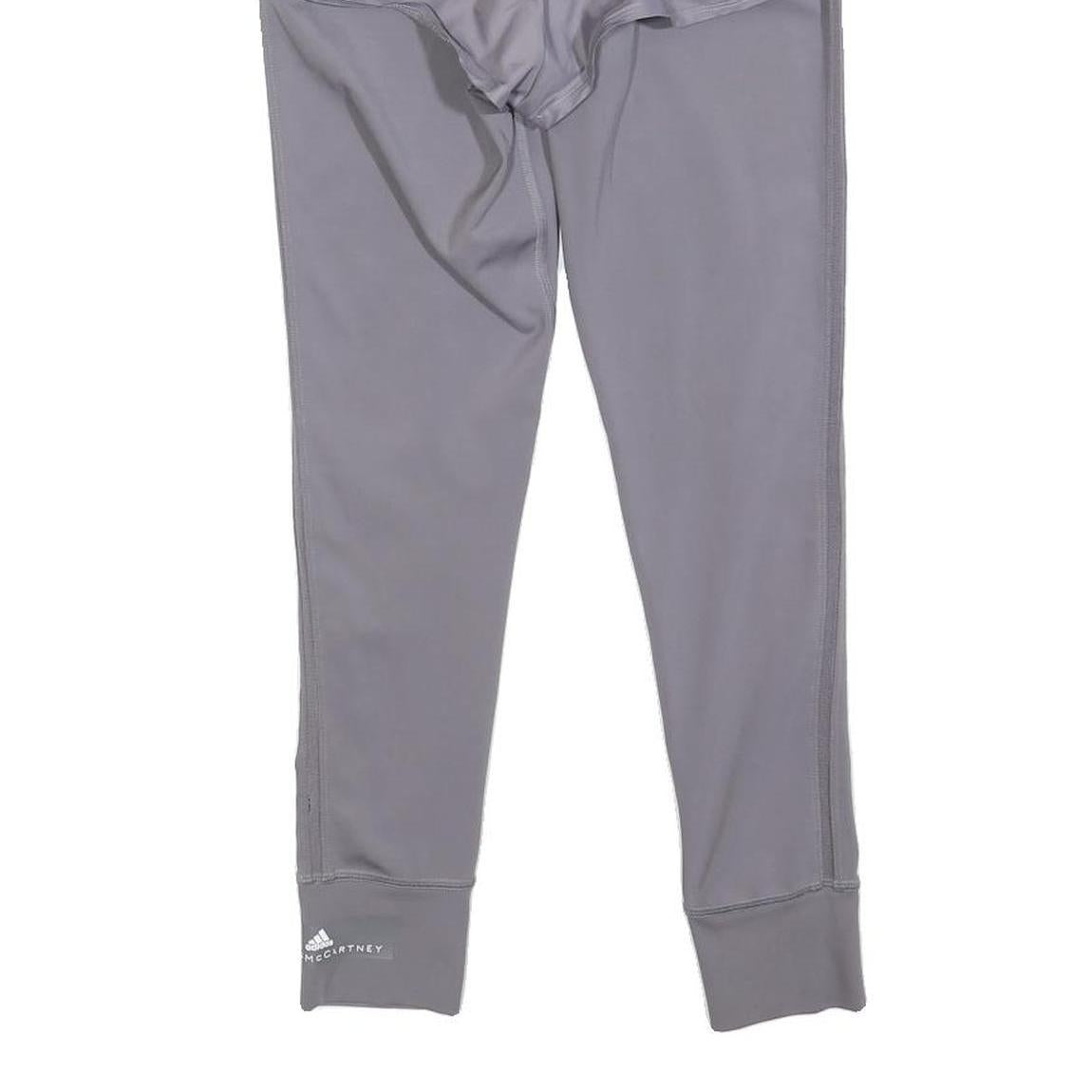 ADIDAS BY STELLA MCCARTNEY Womens Joggers Grey S W26 L26 Slim Tapered Fit