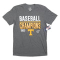 FANATICS Mens Grey Baseball Champions T-Shirt M Short Sleeve Crew Neck Cotton