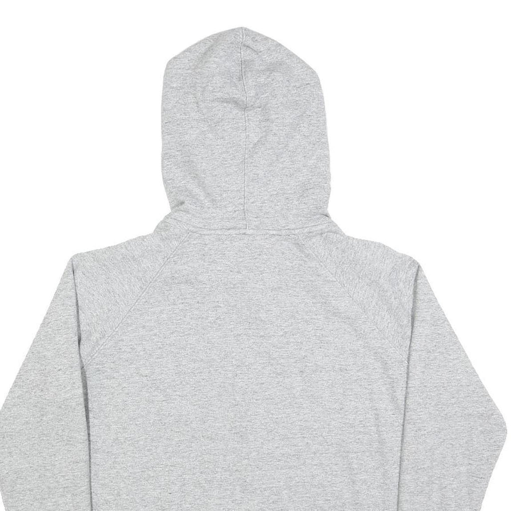 LEVI'S Womens Grey Cotton Blend Logo Pullover Hoodie S Casual Sweatshirt