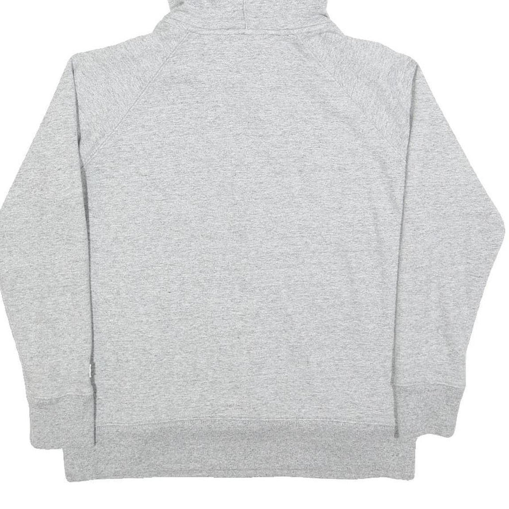 LEVI'S Womens Grey Cotton Blend Logo Pullover Hoodie S Casual Sweatshirt