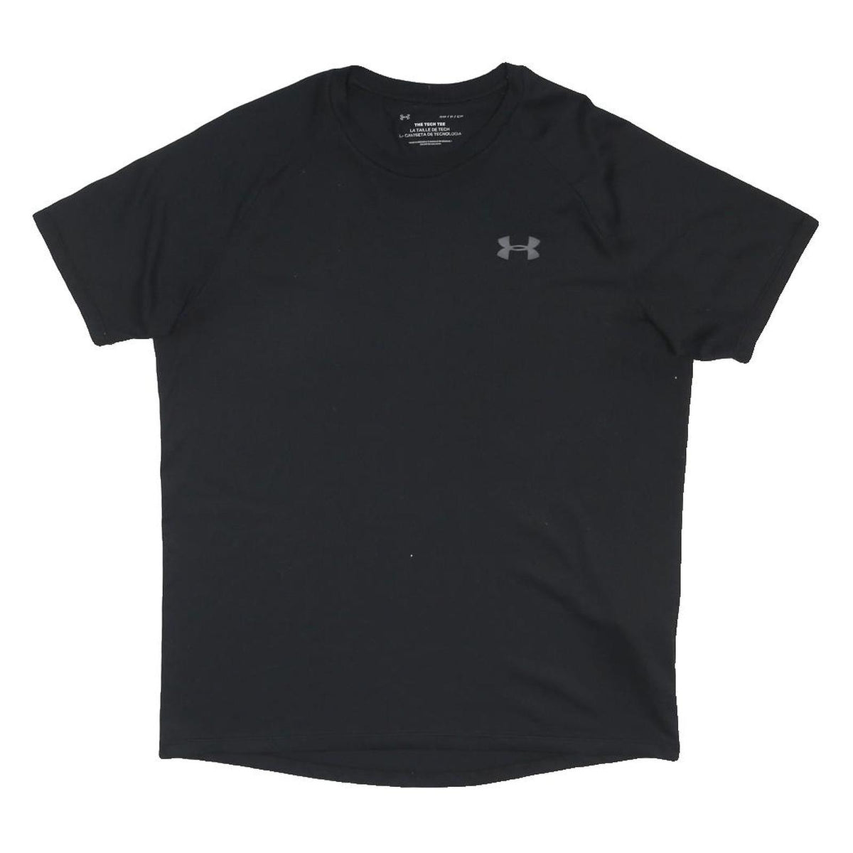 UNDER ARMOUR Mens Black Sports T-Shirt S Short Sleeve Crew Neck Performance