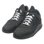 FILLING PIECES Low Top Mens Trainers Black Leather UK 8 Casual Urban Footwear