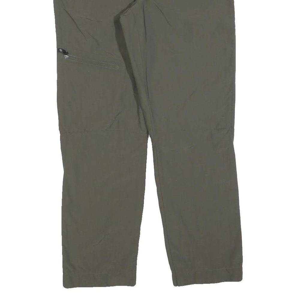 JACK WOLFSKIN Womens Polyester Blend Regular Fit Green Trousers W30 L30 Outdoor