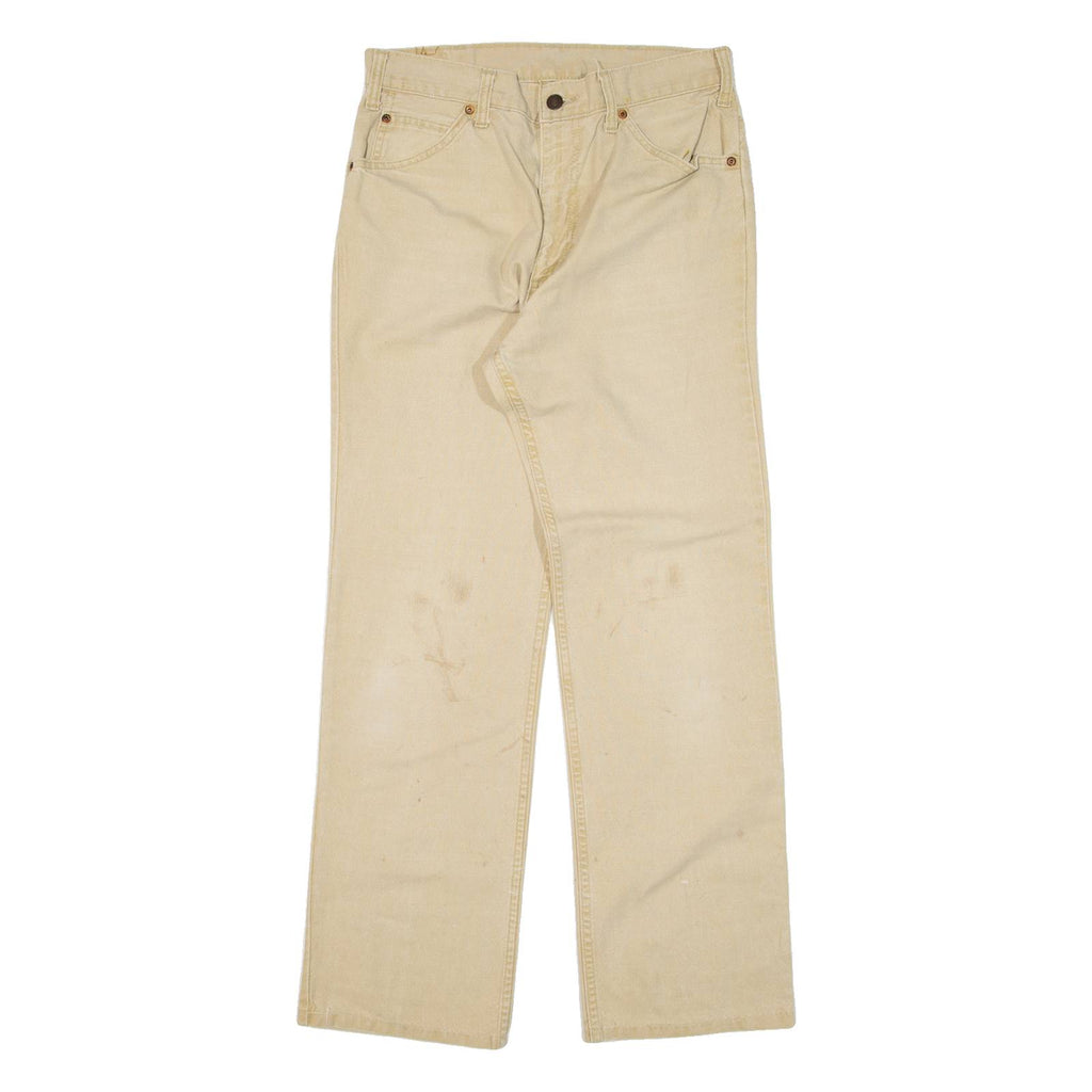 LEVI'S Mens Trousers Beige Regular Straight W30 L30