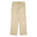 LEVI'S Mens Trousers Beige Regular Straight W30 L30