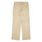 LEVI'S Mens Trousers Beige Regular Straight W30 L30