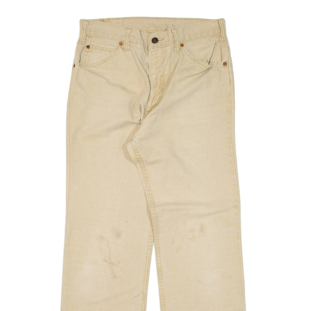 LEVI'S Mens Trousers Beige Regular Straight W30 L30