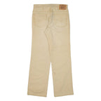 LEVI'S Mens Trousers Beige Regular Straight W30 L30