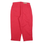 BILLBLASS Womens Regular Fit Red Jeans Cotton W30 L22 Easy Fit