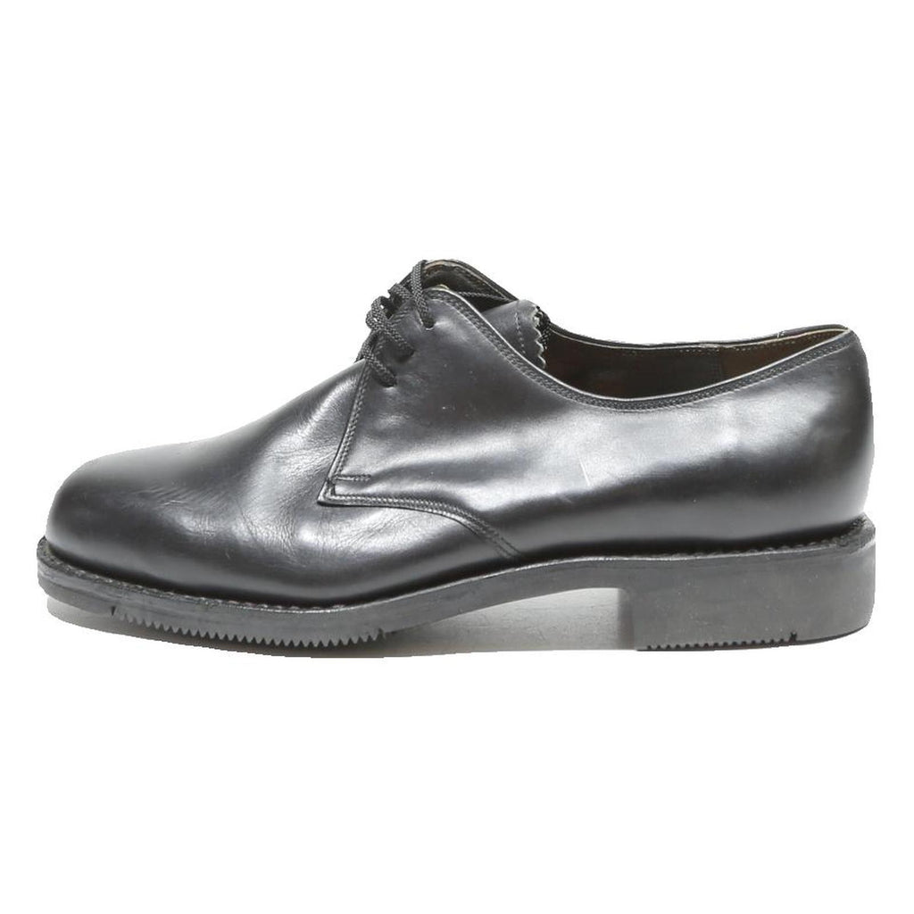 IMPERATOR Mens Black Lace-Up Leather Shoes UK 6.5 Formal Classic Footwear