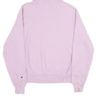 CHAMPION REVERSE WEAVE Mens Lilac Pullover Hoodie S Cotton Blend Casual