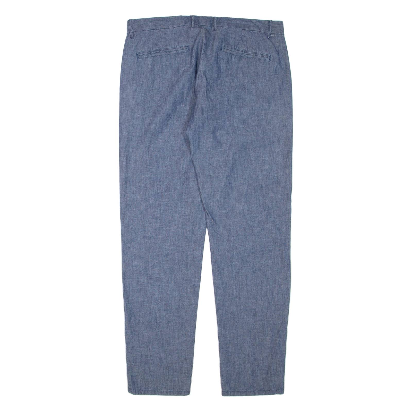 GAP Khakis Womens Trousers Blue Regular Tapered W32 L30