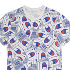 CHAMPION Mens T-Shirt Grey S