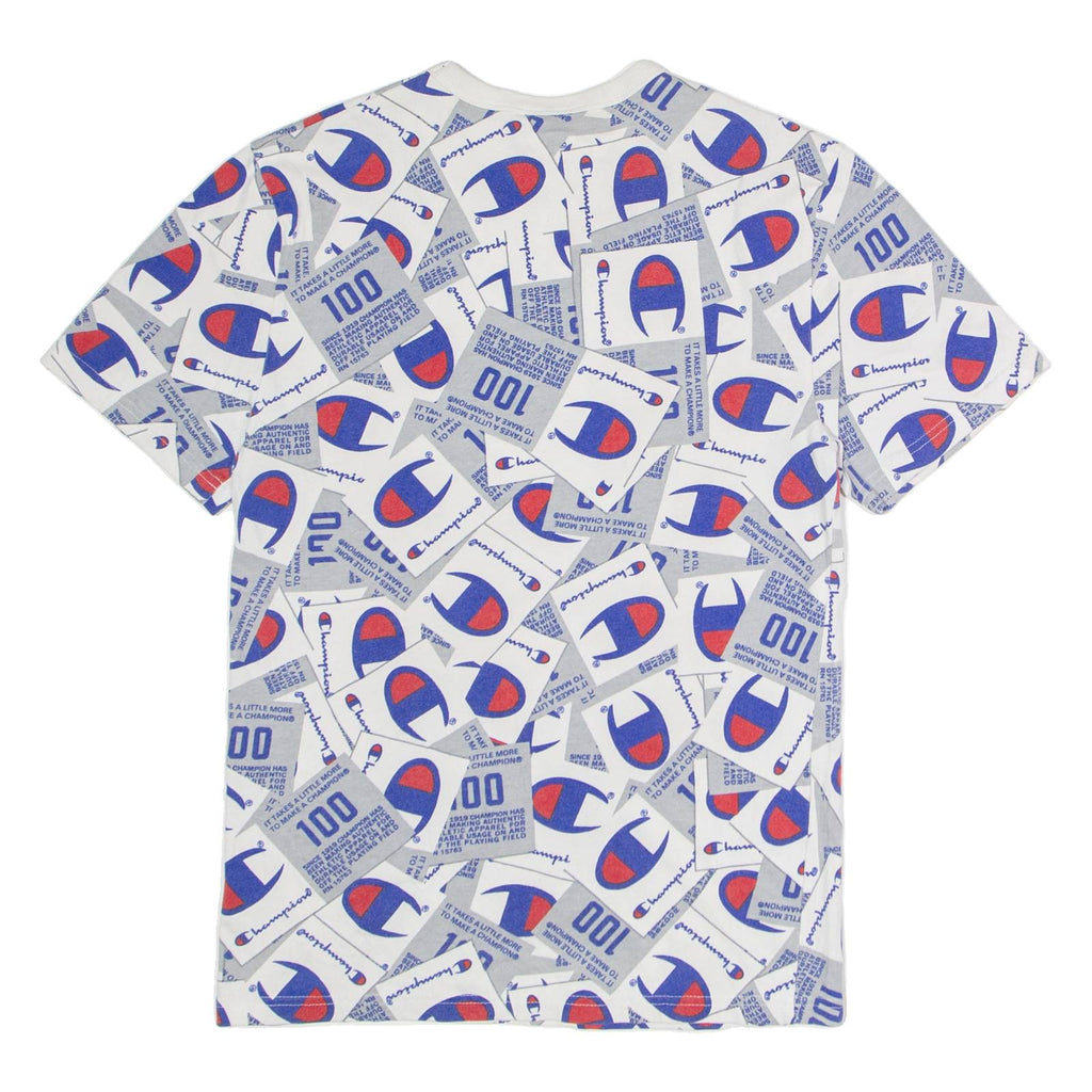 CHAMPION Mens T-Shirt Grey S