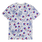 CHAMPION Mens T-Shirt Grey S