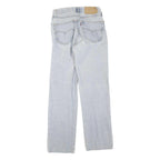 LEVI'S 501 Womens Jeans Blue Regular Straight Denim Light W26 L30 Classic Fit