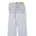 LEVI'S 501 Womens Jeans Blue Regular Straight Denim Light W26 L30 Classic Fit