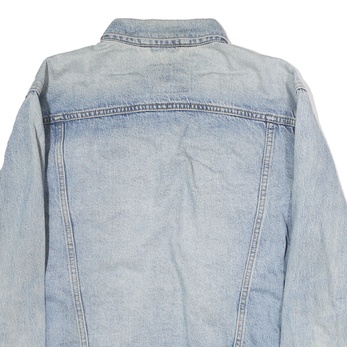 LEVI'S Mens Blue Denim Button Jacket M Cotton Classic Casual Retro Fit