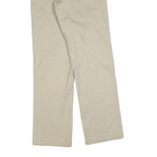 DICKIES Mens Regular Fit Beige Cotton Blend Trousers W30 L32 Workwear Zip