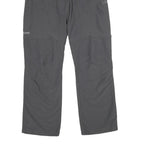 MAMMUT Womens Nylon Black Regular Leg Trousers W30 L32 Outdoor Zip Pockets