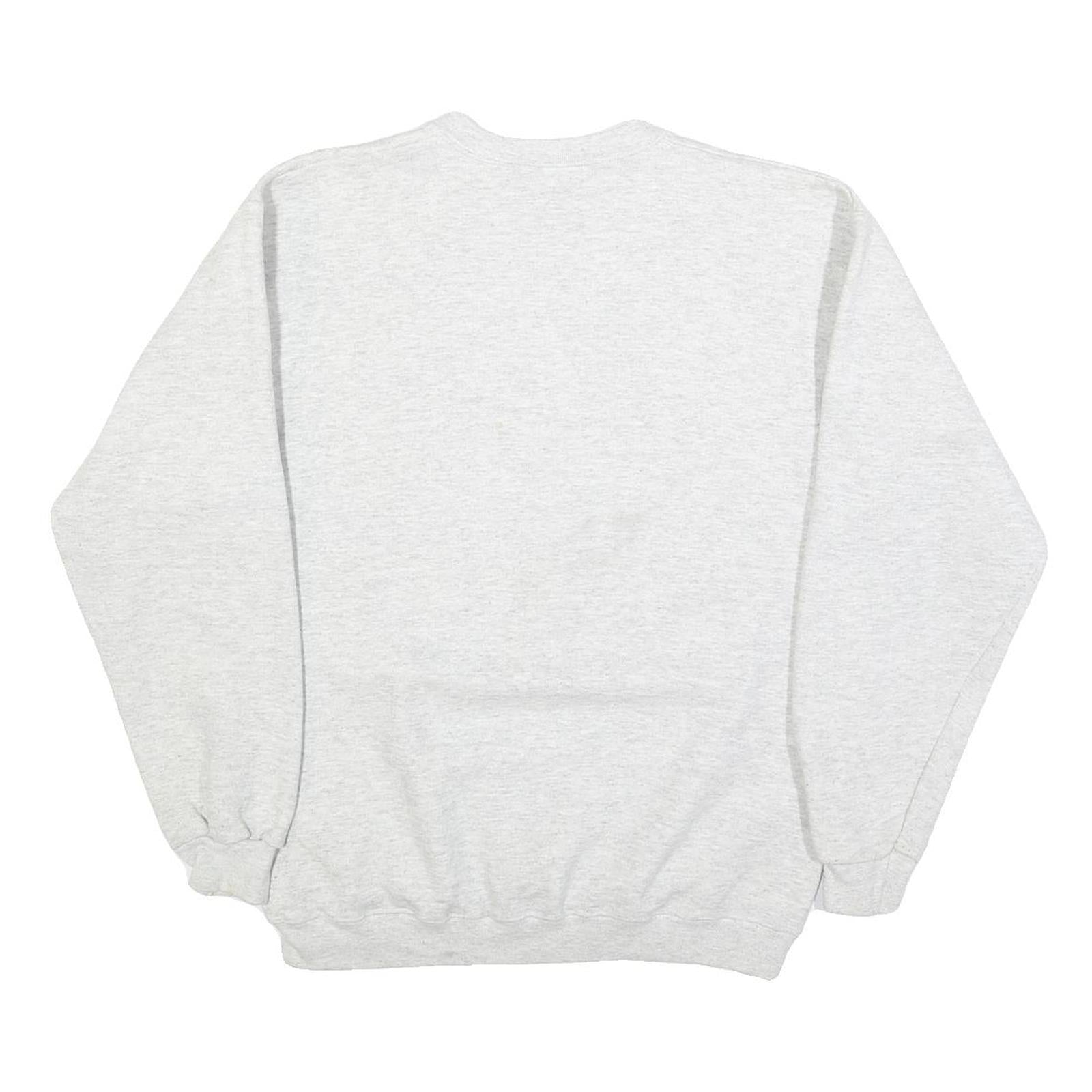 TULTEX Mens Grey Shepherd Rams Crew Neck M Cotton Blend Sweatshirt