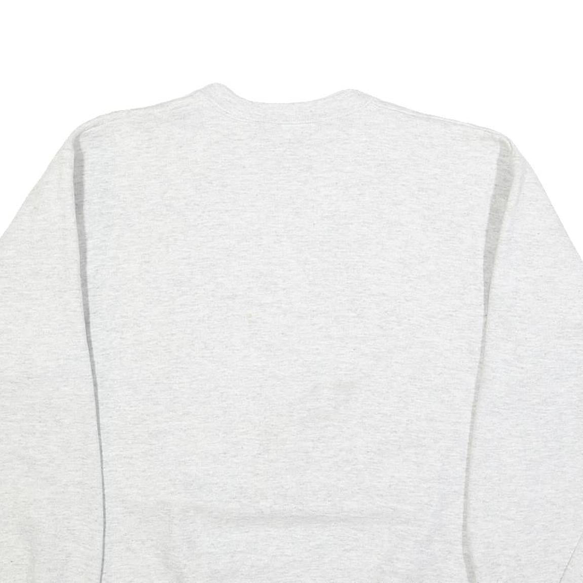 TULTEX Mens Grey Shepherd Rams Crew Neck M Cotton Blend Sweatshirt