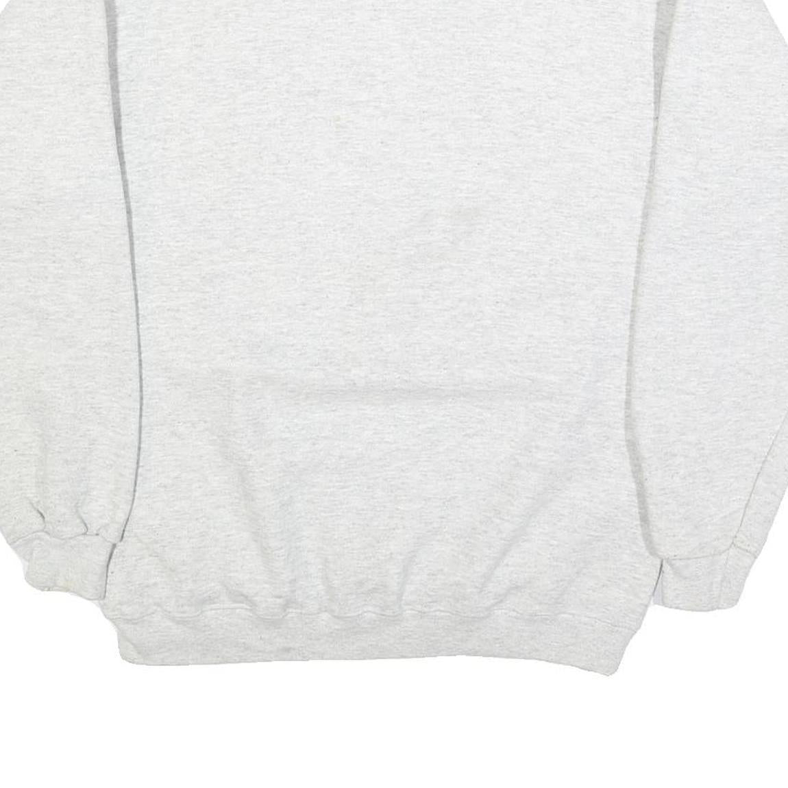 TULTEX Mens Grey Shepherd Rams Crew Neck M Cotton Blend Sweatshirt