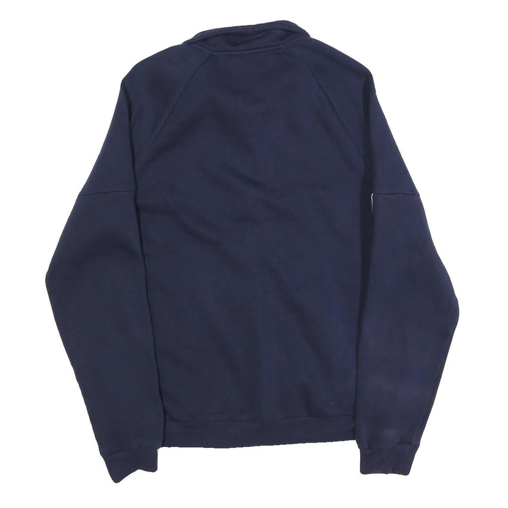 PUMA Mens Navy Blue Zip Jacket M Cotton Blend Athletic Sportswear Casual