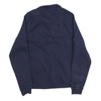 PUMA Mens Navy Blue Zip Jacket M Cotton Blend Athletic Sportswear Casual