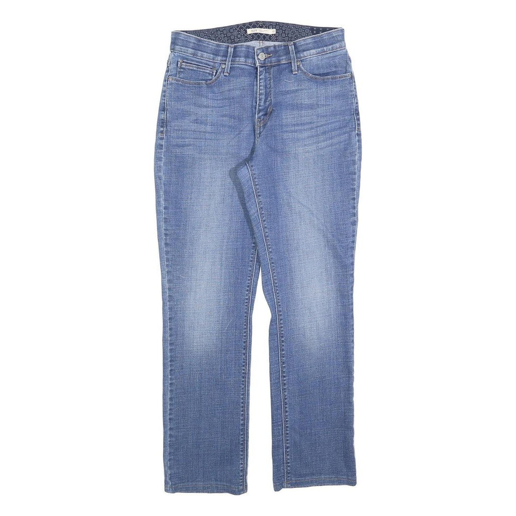 LEVI'S Womens Jeans Blue Regular Straight Denim Medium W30 L28 Classic Fit