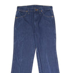 WRANGLER Mens Slim Blue Denim Slim Straight Jeans W30 L30 Classic Cotton Zip