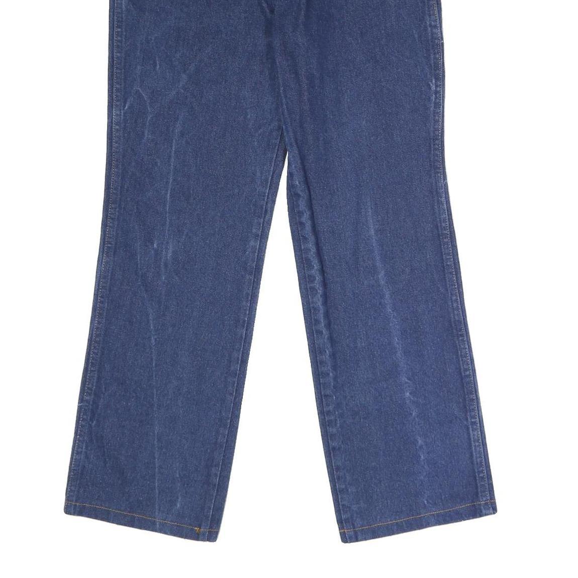 WRANGLER Mens Slim Blue Denim Slim Straight Jeans W30 L30 Classic Cotton Zip