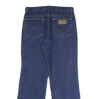 WRANGLER Mens Slim Blue Denim Slim Straight Jeans W30 L30 Classic Cotton Zip