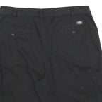 DICKIES Mens Black Cargo Shorts XL W38 Durable Casual Pocketed Workwear