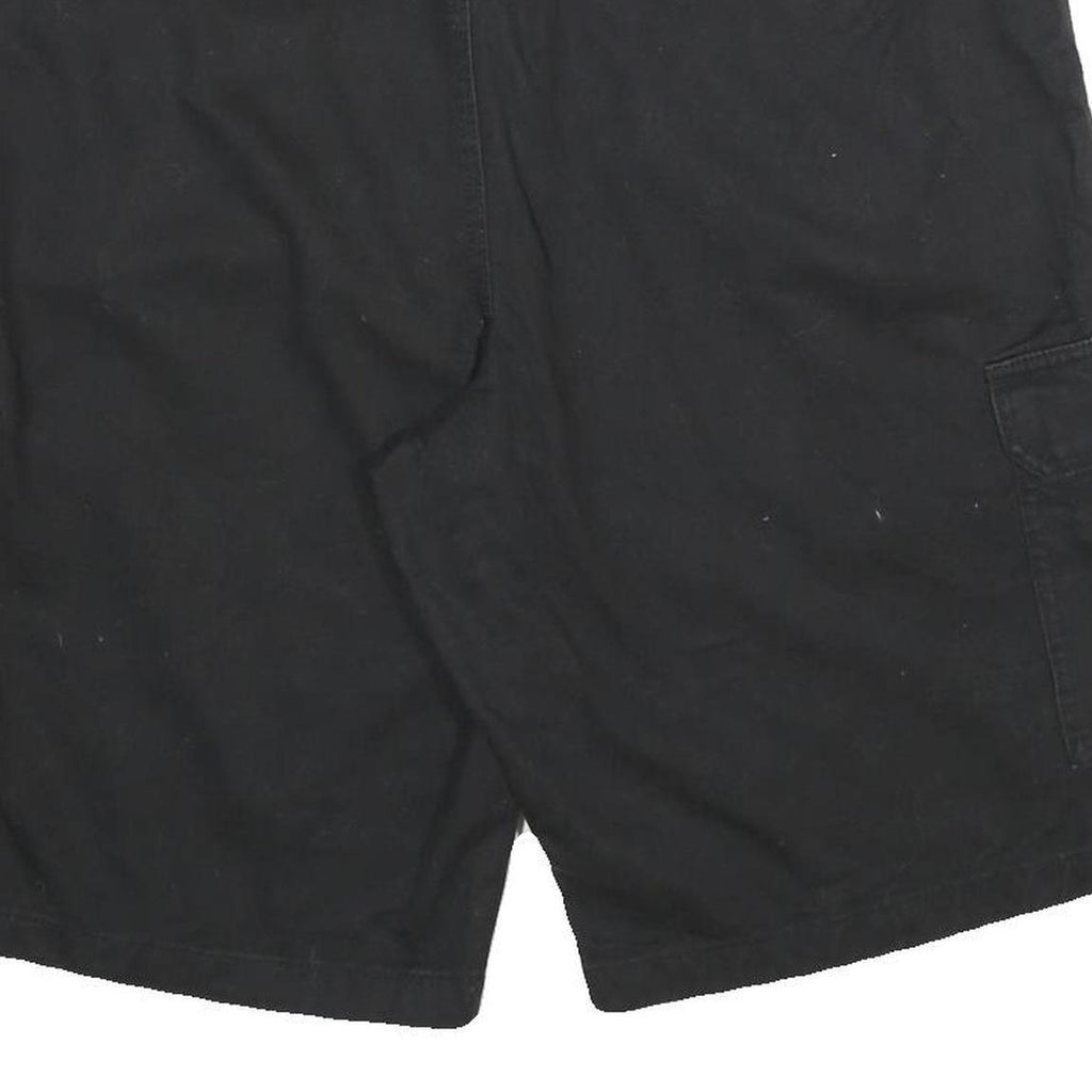 DICKIES Mens Black Cargo Shorts XL W38 Durable Casual Pocketed Workwear