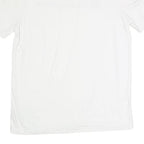 CHAMPION Mens White Cotton Graphic T-Shirt L Short Sleeve Crew Neck Logo